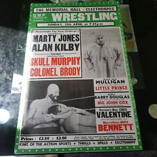 Ringside wrestling poster for sale  GRIMSBY