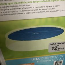 Cubiertas solares Intex para conjunto redondo fácil y marco de metal rectangular piscinas segunda mano  Embacar hacia Argentina