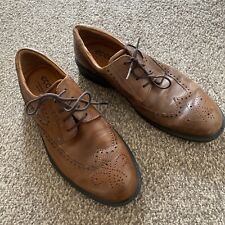 Ecco brown leather for sale  MANCHESTER