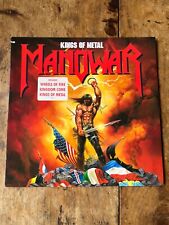 Manowar: Kings of Metal--LP promocional original 1988--Atlantic--com adesivo Hype, usado comprar usado  Enviando para Brazil