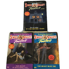 Sweet Valley Twins Books Bulk #98 99 100 Frightening Four Mini Series Raro x3 comprar usado  Enviando para Brazil