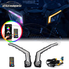 Para 2020-2021 Can Am Maverick Sport 1000R plug&play RGB luz de seta frontal comprar usado  Enviando para Brazil