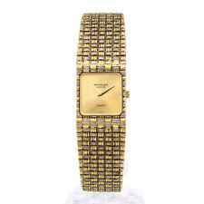 Vintage Raymond Weil Ouro 18K Galvanizado Ref 9058 Relógio de Quartzo Feminino 18x22mm comprar usado  Enviando para Brazil