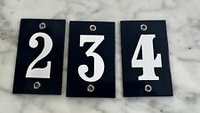 number signs vintage for sale  Windsor