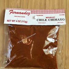 Auténtico Fernández ~Chile Chimayo 4 oz~ Polvo Rojo Chile Especia Molido Rojo segunda mano  Embacar hacia Argentina