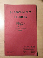 Blanch lely tedders for sale  KIDLINGTON