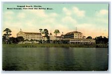 Ormond Beach Florida FL Postcard Hotel Ormond View From Halifax River c1920's, used for sale  Shipping to South Africa