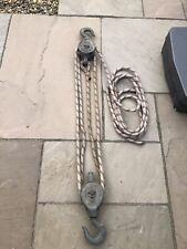 Block tackle for sale  NORWICH