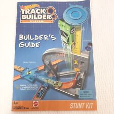 Hot Wheels Track Builder System Builder's guía manual kit de acrobacias instrucciones segunda mano  Embacar hacia Argentina