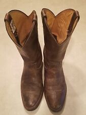 Chippewa Soronto Bay Apache Western Work Boots Mens 9.5 D Brown Leather Cowboy for sale  Shipping to South Africa