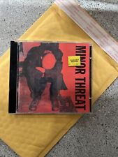 Discografía completa de Minor Threat (CD, 1989) estuche incompleto arte desaparecido segunda mano  Embacar hacia Argentina