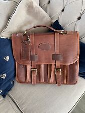 Orvis leather briefcase for sale  EASTLEIGH