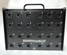 Caixa de imprensa passiva Whirlwind PB24 - 12 saídas de nível de microfone XLR de 1 entrada de linha comprar usado  Enviando para Brazil