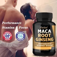 Usado, Raiz de maca 10000mg - 30/120 cápsulas - Saúde sexual, resistência e foco comprar usado  Enviando para Brazil