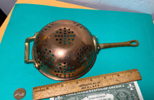 Vintage copper colander for sale  Wharton