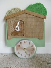 Handmade wooden clock for sale  POLEGATE