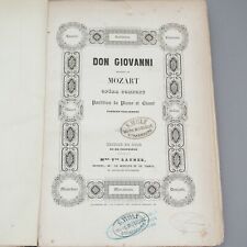 Mozart Don Giovanni Edition de Luxe Mme Vve Launer italienisch 1845 1.Z comprar usado  Enviando para Brazil