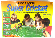 Super Cricket Game 2002 Crowns & Andrews 2-22 Players Ages 6+ No Score pad GC, used for sale  Shipping to South Africa