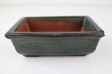 Usato, Vaso per BONSAI Japan Giapponese in Terracotta Smaltato Rettangolare a CASCATA usato  Rho