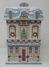 Used, 1990 The Lenox Village Victorian Christmas Cookie Jar Canister Excellent Cond. for sale  Fredericksburg