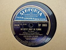 GEORGES ULMER - Un Petit Bout De Femme / Pigalle 78 rpm disc (A+) comprar usado  Enviando para Brazil