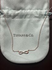 Collar colgante infinito de plata de ley Tiffany & Co. segunda mano  Embacar hacia Argentina