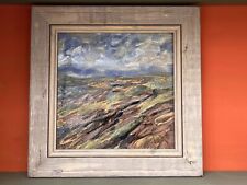 Framed ceramic landscape for sale  GRIMSBY