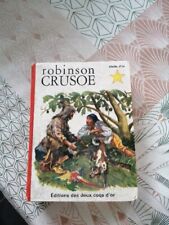 Livre robinson crusoe d'occasion  Roisel