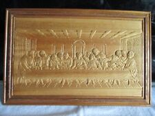 Carved wood last for sale  STOKE-ON-TRENT