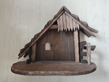 Rustic wooden creche for sale  Glencoe