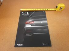 2016 Mercedes-Benz GLE coupe sales brochure 450 63 S AMG 16 pg ORIGINAL till salu  Toimitus osoitteeseen Sweden