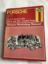 Haynes manual porsche for sale  UK