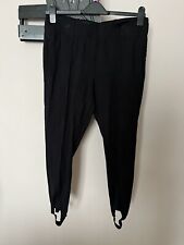 Black stirrup leggings for sale  SOUTHAMPTON