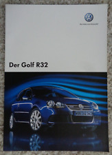 Golf r32 prospekt gebraucht kaufen  Lüdenscheid