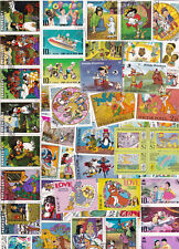 100 verschiedene Briefmarken Walt Disney , Comic , Kinder , Cartoon segunda mano  Embacar hacia Argentina