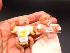Dollhouse two babies for sale  HEXHAM