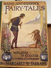 Rare Hans Andersens Fairy Tales 24 colour plates Margaret Tarrant Vintage Book for sale  WIGTON
