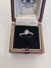 Platinum diamond solitaire for sale  OTLEY