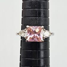 Pink crystal ring for sale  Flushing