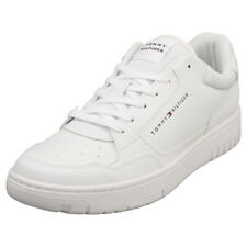 Usado, Tommy Hilfiger Basket Core Ess Hombres White Zapatillas Casual segunda mano  Embacar hacia Argentina