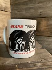 Centros de neumáticos para camiones Sears de colección taza de café manipulador de carretera Sears segunda mano  Embacar hacia Argentina
