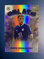 2022-23 Topps Chrome UEFA Enzo Fernandez RC GOLAZO refrator #G-2 Chelsea novato comprar usado  Enviando para Brazil