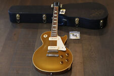 1997 Gibson 1956 Reedição Les Paul Standard Single-Cut Guitarra LPR6 Goldtop + OHSC comprar usado  Enviando para Brazil