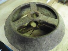 Vtg Tractor wheel weight rust steampunk 15lb massey ford farmall deere 106 E  for sale  Poughkeepsie