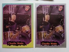 Usado, Cartão e adesivo de rock internacional Charlie WATTS Rolling Stones 1997 Argentina comprar usado  Enviando para Brazil