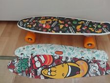 Skateboard kidswith 2extra for sale  NEW MALDEN