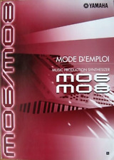 Teclado sintetizador Yamaha MO6 MO8 original francês livro manual do proprietário comprar usado  Enviando para Brazil