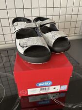Wolky sandalen weiß gebraucht kaufen  Idar-Oberstein