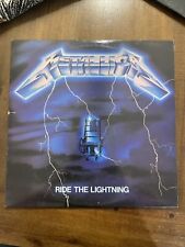 LP de vinil Metallica Ride The Lightning 1984 Megaforce Records MRI769 primeira imprensa comprar usado  Enviando para Brazil