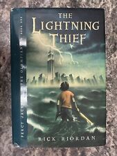 Capa dura Percy Jackson The Lightning Thief primeira edição 9ª impressão, usado comprar usado  Enviando para Brazil